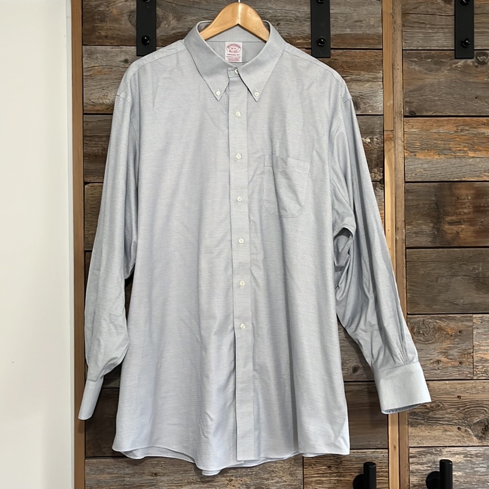 Like New! Brooks Brothers Madison Fit Long Sleeve Original Polo Shirt